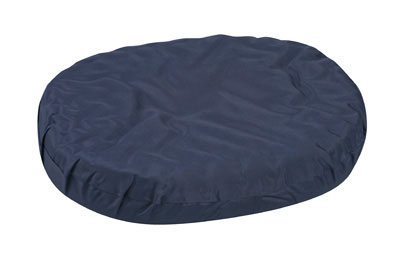 Molded Donut Cushion with Navy Cover - 18